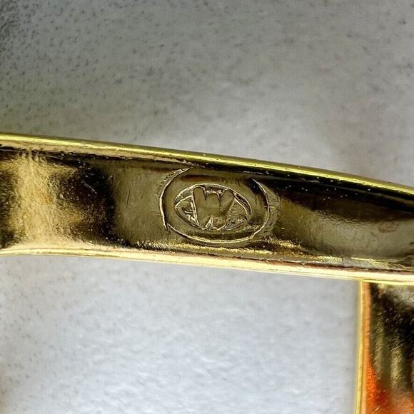 Vintage Gold Tone Simple Basic Belt Buckle for up to 1 Inch Belt - Picture 4 of 8